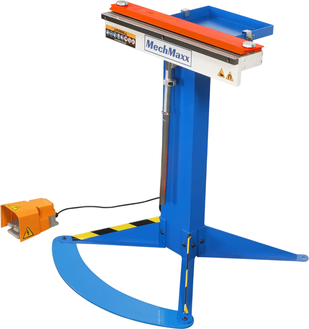 24'' Industrial Magnetic Pan and BOX Heavy Duty Sheet Metal Brake 20 Gauge Capacity Shear Press Brake,  MSMB650E