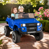 24V 2 Seater Ride on Car 4WD/2WD Switchable for Kids with Remote for Ages 3+-Navy - Gallery View 1 of 13