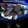 Kids go kart with adjustable length, 24V battery, and drift/sport modes for fun outdoor racing adventures.