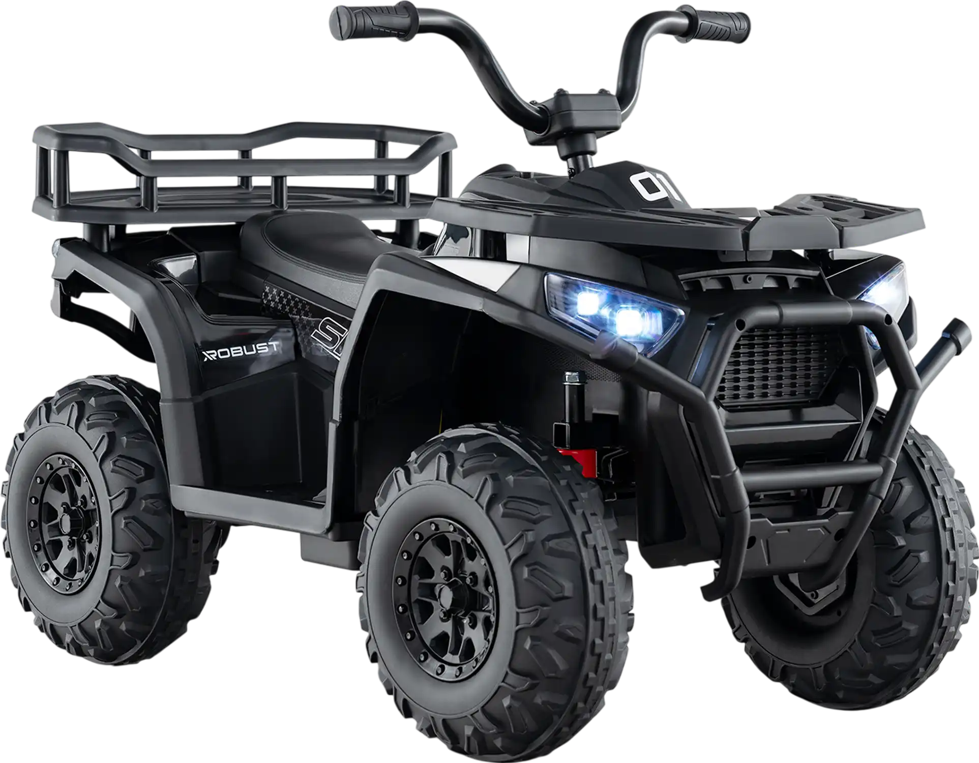 Costway 24V Kids Electric Ride On ATV Quad Car w/ Sounds LED Lights 10205088 New