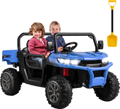 Costway 24V 2-Seater Kids Ride On Dump Truck w/ Remote Control 26187493 New