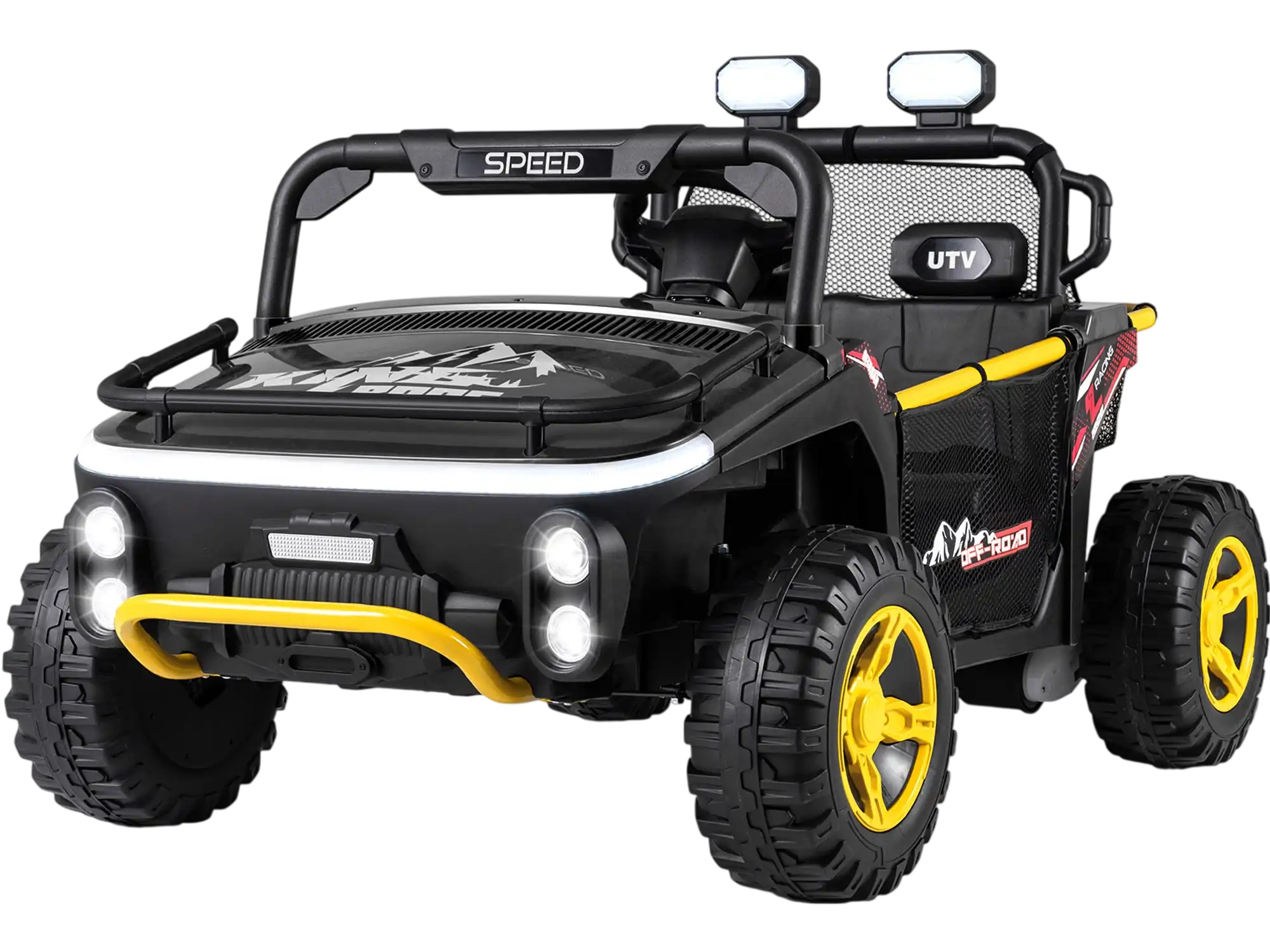 Costway 24V 2-Seater Kids Ride-On UTV Truck w/ Horn Music Story 20244966 New