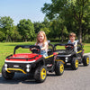 24V Ride on Toy for Kids 2 Seater Ride on Truck Car with Horn Music Story-Red - Gallery View 1 of 11