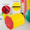 Octagon gymnastics mat in yellow with waterproof cover, smooth zipper, and fine stitches for safe training and easy.