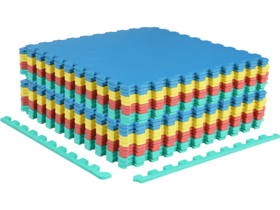 Costway 24 Pack Non-Slip Interlocking EVA Foam Floor Tiles 40951541 New