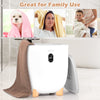 25L towel warmer bucket in white with LCD display, 2 temperature settings, and auto shut-off for family use.
