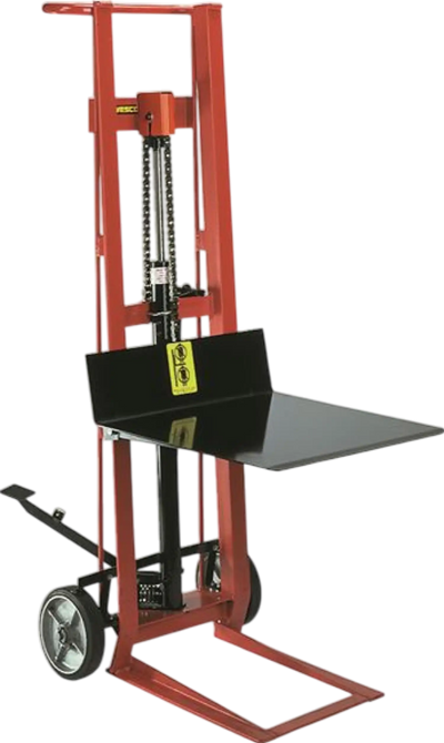 Wesco 260003 Hydraulic Pedal Lift 750 lb. Load with 54
