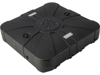 Costway 260 lbs Offset Patio Umbrella Base w/ Wheels Sand Water Filled 89635417 New