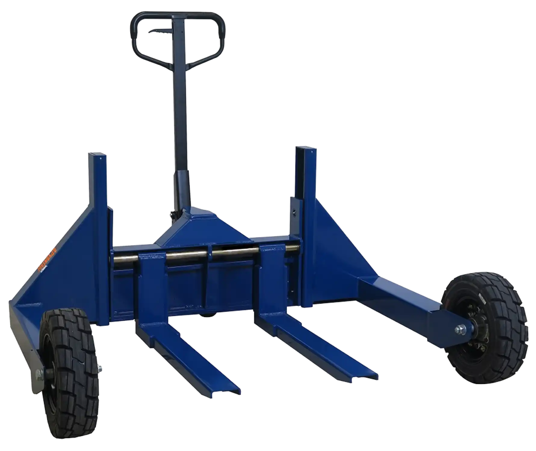 Wesco 274718 Advantage Pro Max All-Terrain Pallet Truck with 63 1/4