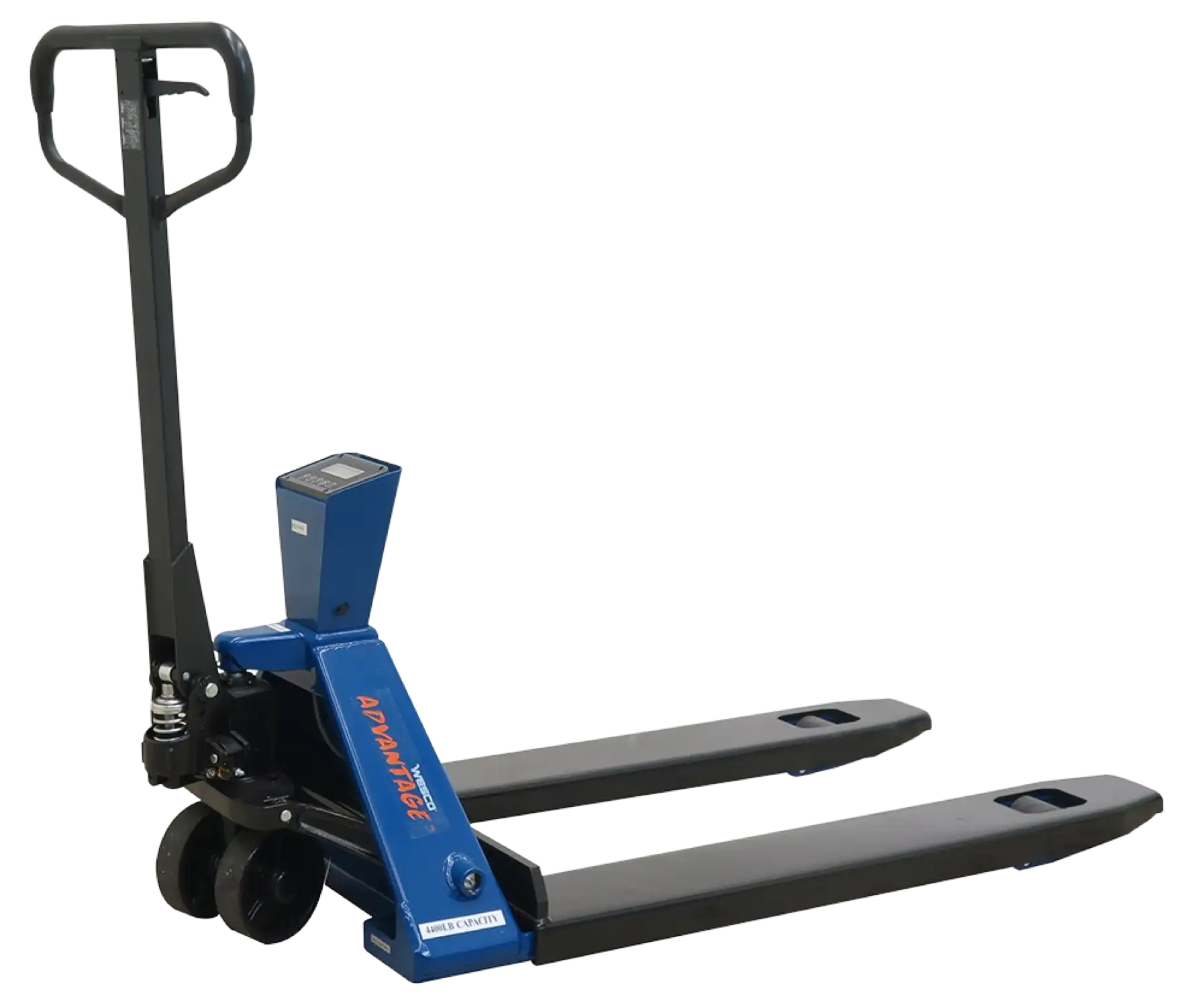 Wesco 274720 Advantage Pro Max Battery Powered Scale Pallet Truck with 27