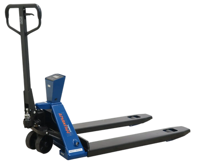 Wesco 274720 Advantage Pro Max Battery Powered Scale Pallet Truck with 27