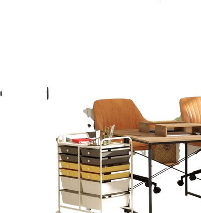 Costway 6-in-1 Ergo Comfort Smart Home Office Storage Bundle 78233891 New