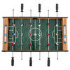 27-inch foosball table with ergonomic handles and safety rounded edges, perfect for kids' parties and group activities.