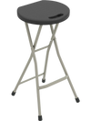 28 Inch Portable Folding Stools with 330lbs Limited Sturdy Frame