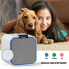 Desktop HEPA air purifier with touch panel, 3 fan speeds, and air quality indicator, ideal for home and office use.