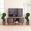 Artificial boxwood topiary tree triple ball shrubs in decorative pots, perfect for enhancing indoor decor.