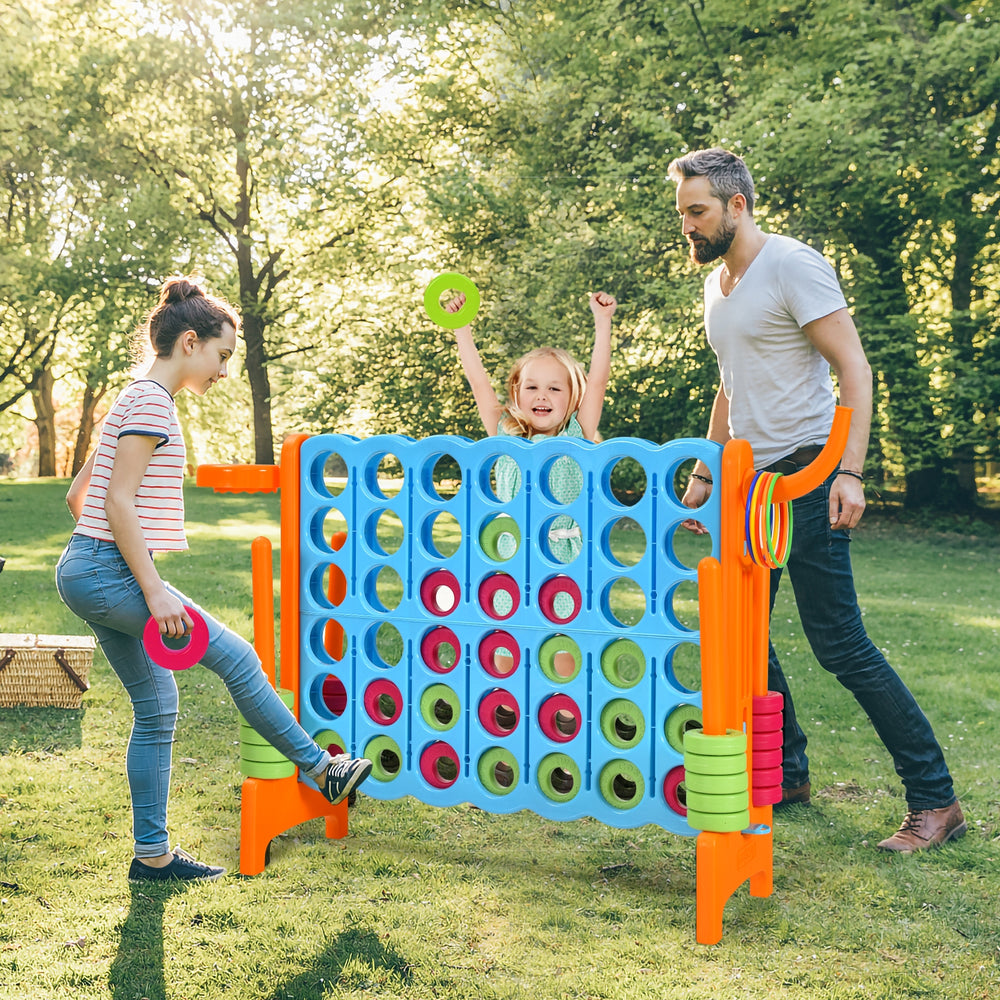 2.5ft 4-to-Score Giant Game Set-Orange - Gallery View 1 of 9