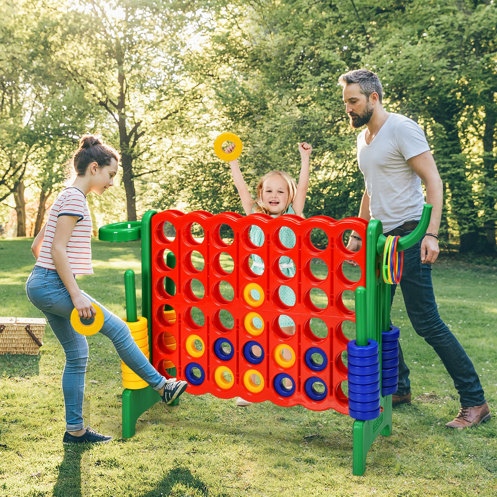 2.5Ft 4-to-Score Giant Game Set-Green - Gallery View 1 of 9