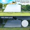 Large walk-in chicken coop with waterproof roof cover, featuring galvanized frame and PVC coated mesh for safety.