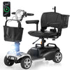 iScooter X02 Pro Mobility Scooter 4-Wheel 20 Mile Range 6.2 MPH 24V 20Ah New