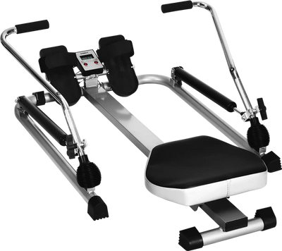 Costway Adjustable Hydraulic Resistance Rowing Machine 12746095 New