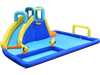 6-in-1 Inflatable Water Slide Jumping House without Blower
