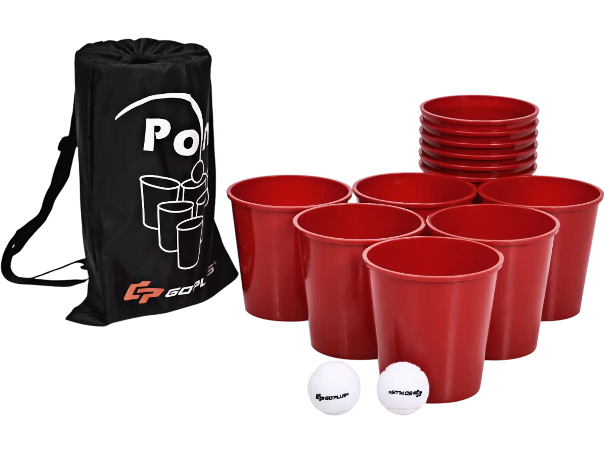 Costway Yard Pong Giant Pong Game Set Carry Bag 90217836 New