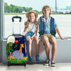 2 Pieces 12 Inch and 16 Inch Kids Carry on Suitcase Rolling Backpack School Luggage Set-Elephant - Gallery View 1 of 10