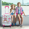 2 Pieces 12 Inch 16 Inch Green ABS Kids Suitcase Luggage Set - Gallery View 1 of 10