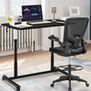 Height Adjustable Computer Desk Sit to Stand Rolling Notebook Table -Black - Gallery View 1 of 10