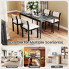 Sherpa upholstered armless dining chair with wood frame, ideal for dining rooms, studies, or restaurants.