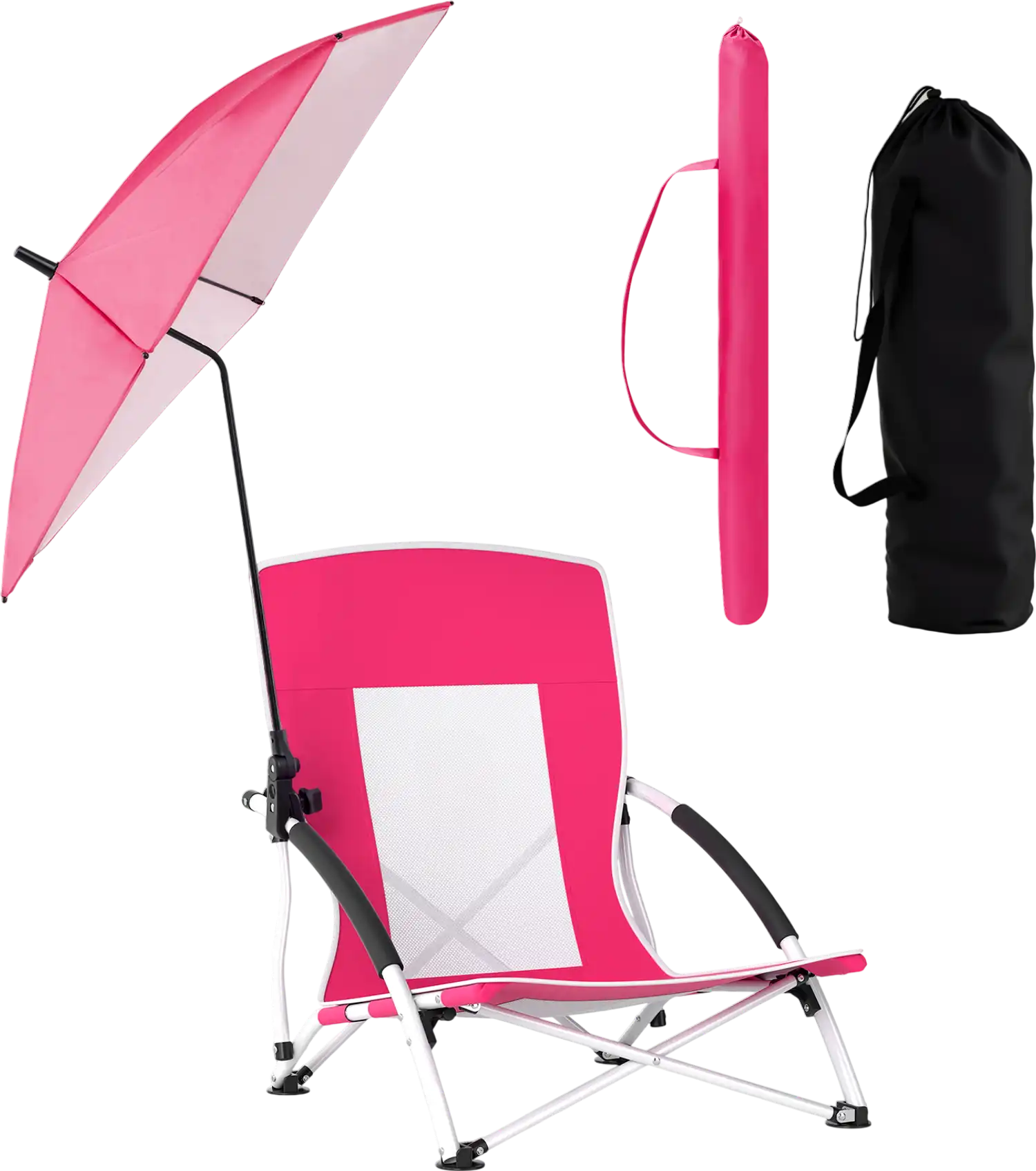 Costway Beach Umbrella Chair Adjustable Parasol Adults 58670797 New