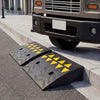 2 Pcs Driveway Threshold Ramps with 5/6 Inch Rise for Medium Trucks-S - Gallery View 1 of 10
