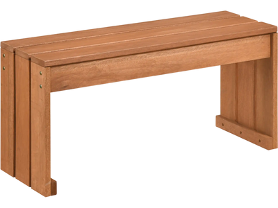 Costway 2-Person Outdoor Garden Bench Solid Wooden Frame Backyard 17288935 New