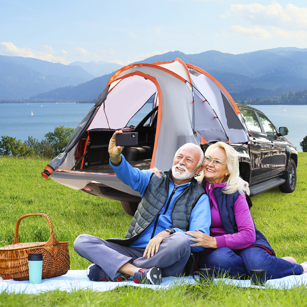2 Person Portable Pickup Tent with Carry Bag-L - Gallery View 1 of 9
