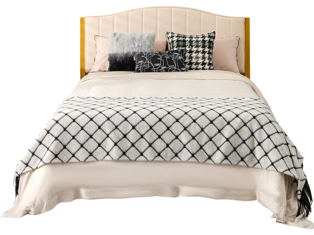 Two 25-inch tall white nightstands with doors and open shelves, ideal for bedroom organization and decor.