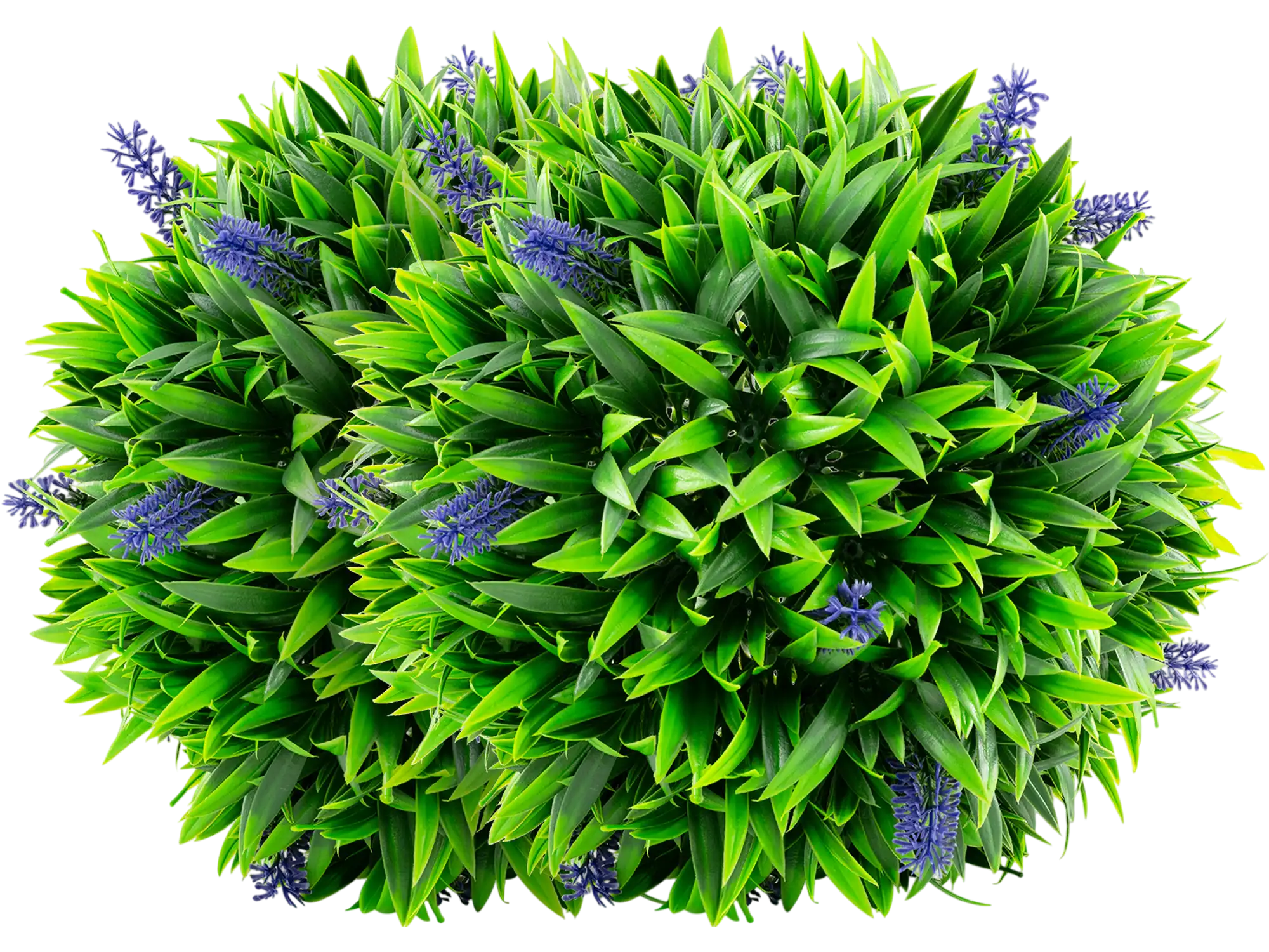 Costway Artificial Lavender Topiary Balls Flowers 2-Piece 61948752 New