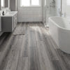 2 Pieces Floor Tile Vinyl Flooring Waterproof Vinyl Plank Flooring-Gray - Gallery View 1 of 10