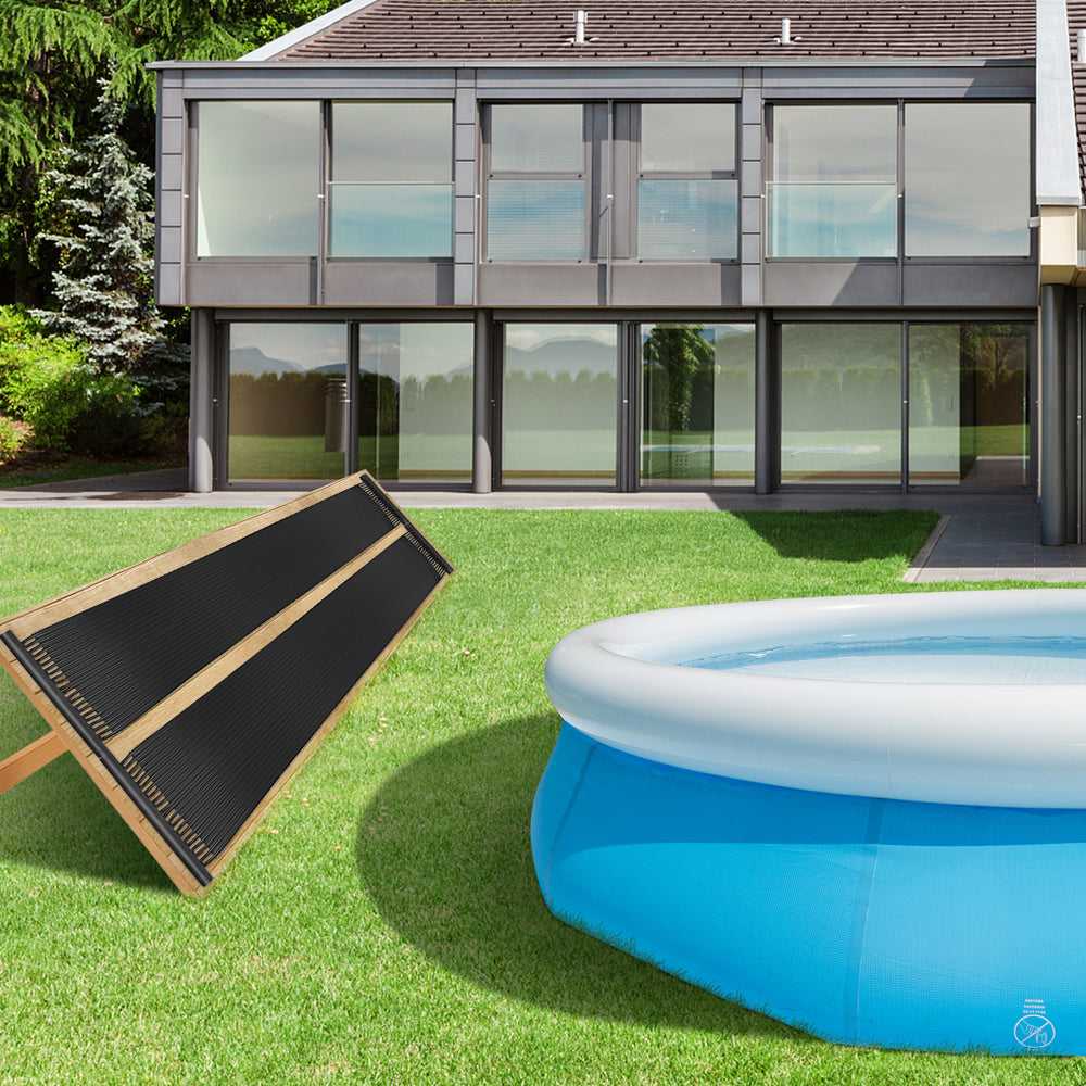 2 Pieces 10/16.4/20 Feet Weatherproof Solar Swimming Pool Heating System-M - Gallery View 1 of 9