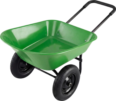 Costway Heavy-Duty 2-Tire Garden Dolly Utility Cart Wheelbarrow 90472165 New