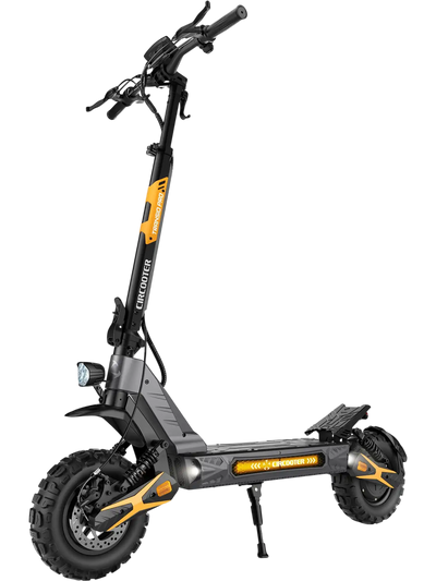 Circooter Transio Pro Electric Scooter Off-Road 49 Mile Range 32 MPH 1200W New