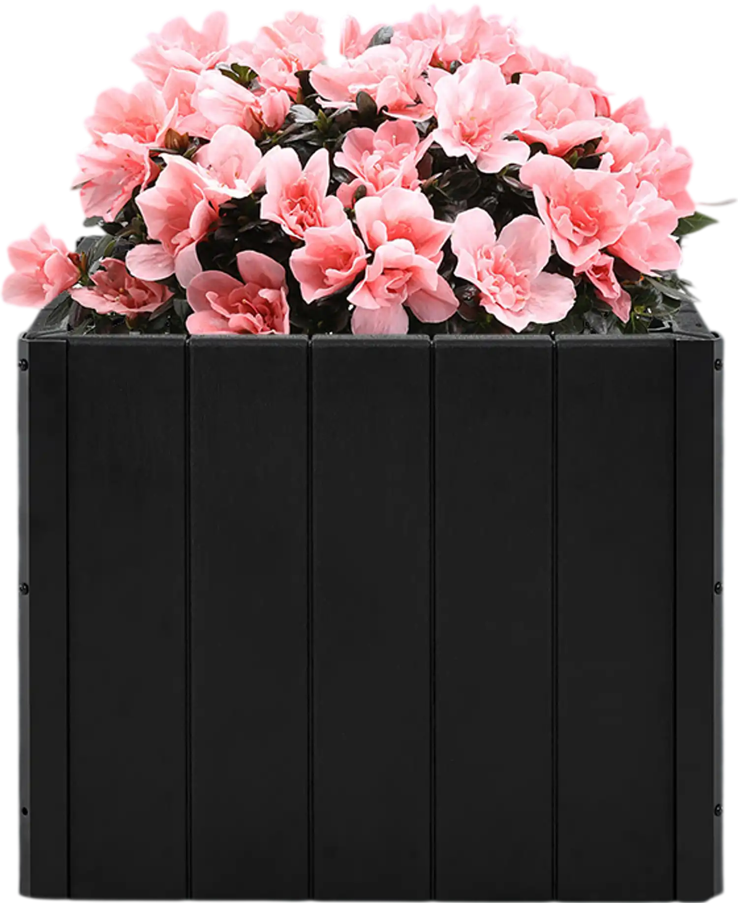 Costway 2-in-1 Outdoor Patio Umbrella Base Planter Stand Flower Box Black 156982374 New