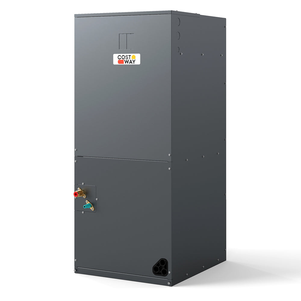 2 to 3 Ton heat pump system with inverter technology, operates down to -4°F, designed for year-round comfort.