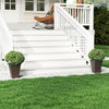 Set of 2 Square Taper Planter with Removable Inner Bucket and Optional Drainage Hole-S - Gallery View 1 of 9