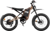 R8 Electric Dirt Bike for Adults 35 MPH & 150 Miles - Side profile (Dessert color)