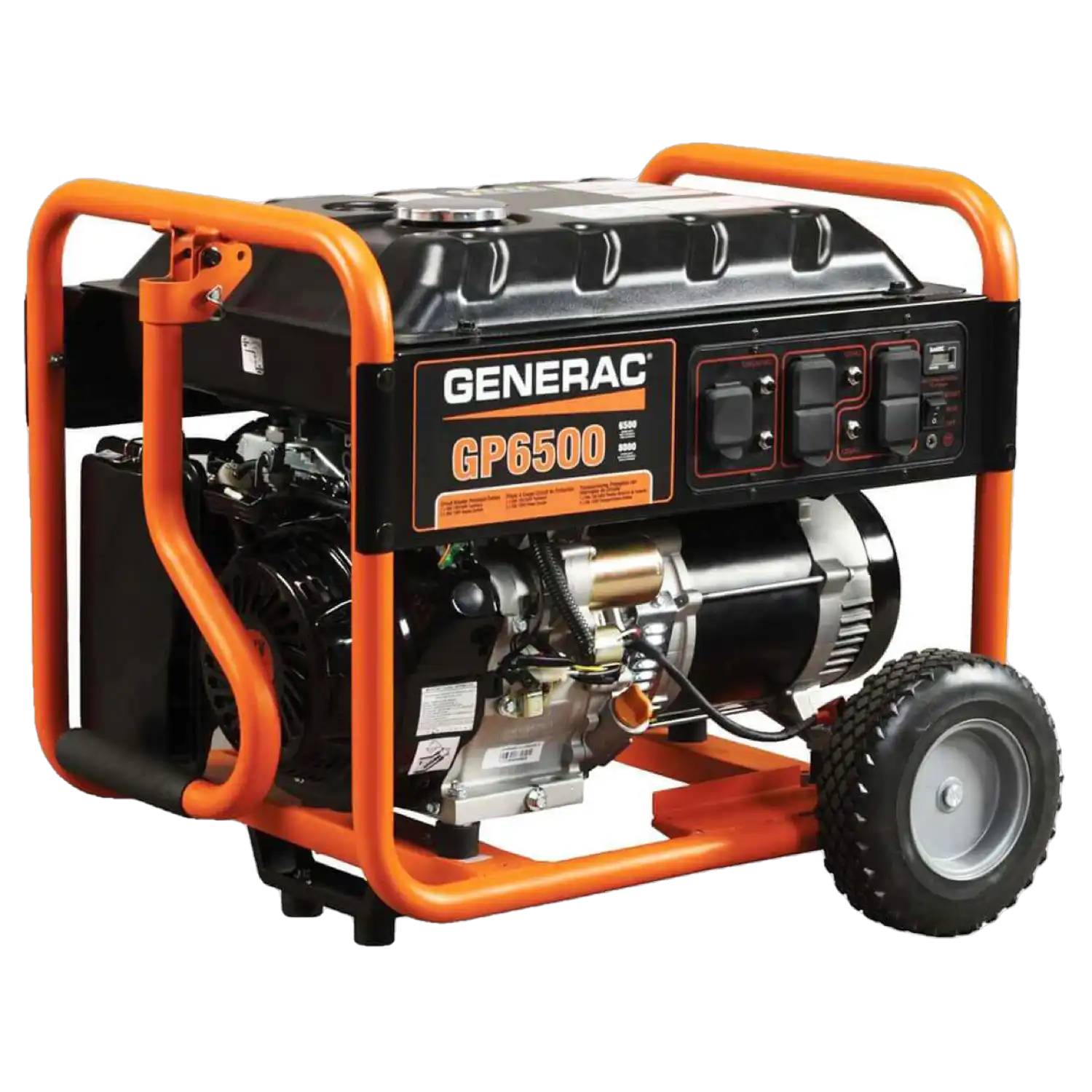 Gas Generac Generac GP6500 6500W/8125W Gas Generator New – FactoryPure