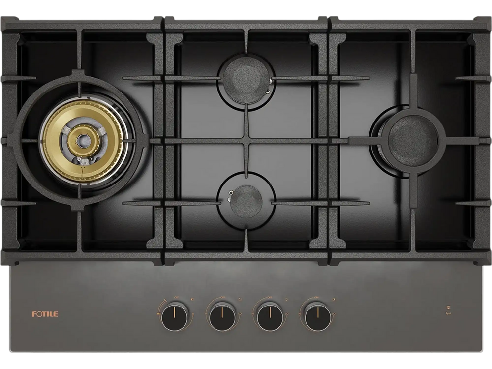 FOTILE 30-inch Tri-Ring anti-glare glass gas cooktop GLG30401-Y