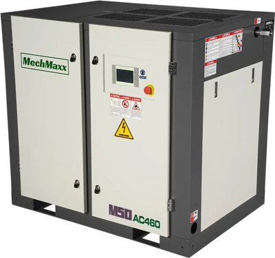 MechMaxx M50AC460 Air Compressor 50HP Rotary Screw 220 CFM 116 PSI 460V 3-Phase Industrial-Grade New
