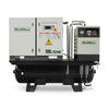 10HP Combined Rotary Screw Air Compressor with Dryer & 66-Gal ASME Tank | 32 CFM,  116 PSI,  460V 3-Phase - Industrial Grade