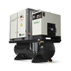 15HP Combined Rotary Screw Air Compressor with Dryer & 105-Gal ASME Tank | 45 CFM,  116 PSI,  460V 3-Phase - Industrial Grade